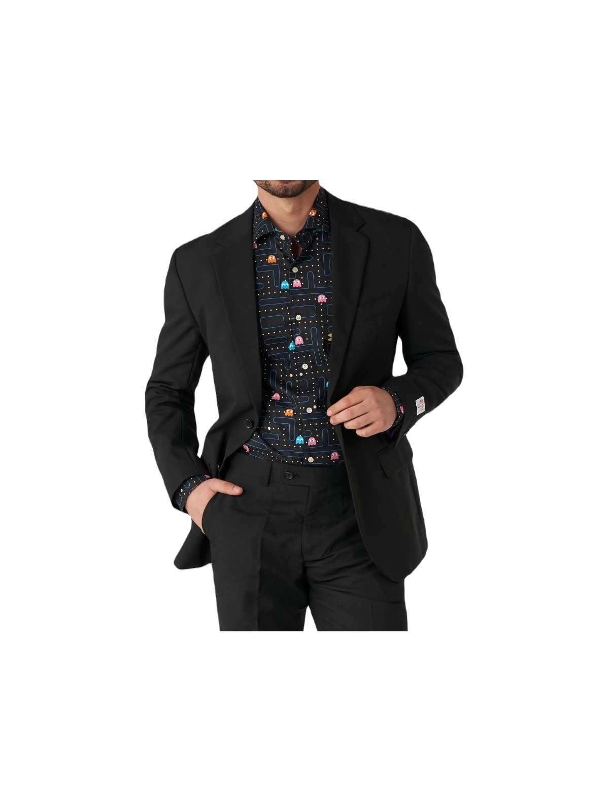 OPPOSUITS KOSZULA KOLOROWA PAC-MAN TATA SYN  OSSM-0026-EU