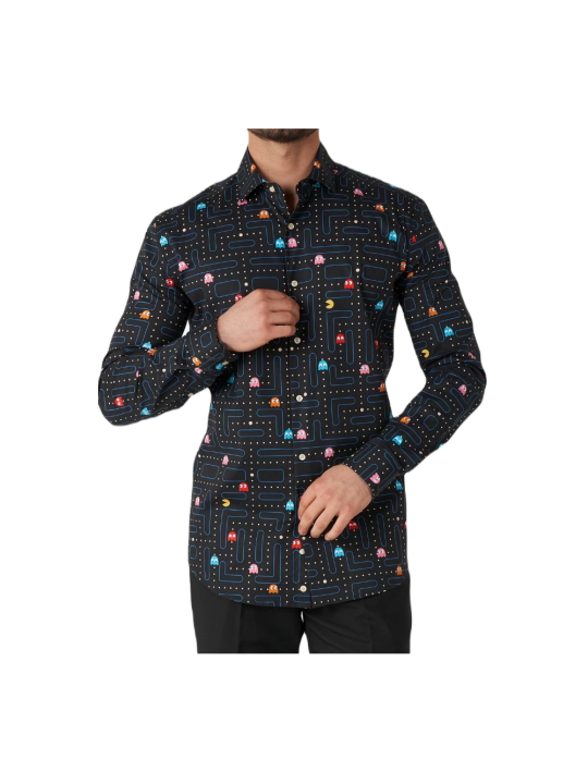 OPPOSUITS KOSZULA KOLOROWA PAC-MAN TATA SYN  OSSM-0026-EU
