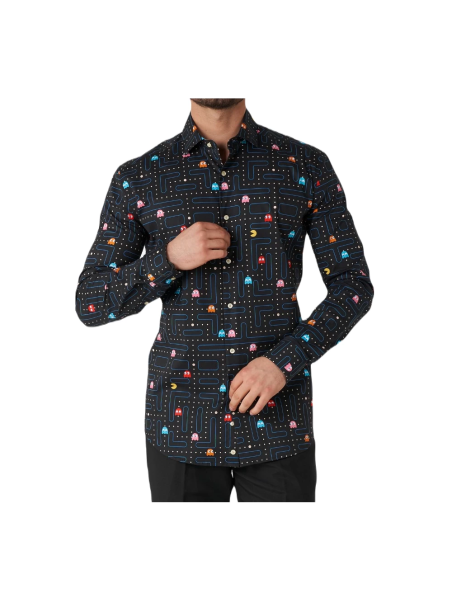 OPPOSUITS KOSZULA KOLOROWA PAC-MAN TATA SYN  OSSM-0026-EU