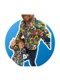 OPPOSUITS KOSZULA KOLOROWA SUPER MARIO TATA SYN  OSSM-0028-EU