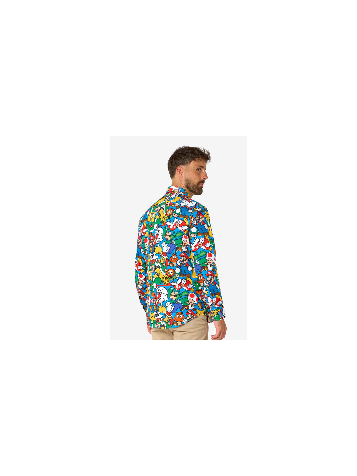 OPPOSUITS KOSZULA KOLOROWA SUPER MARIO TATA SYN  OSSM-0028-EU