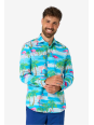 OPPOSUITS KOSZULA KOLOROWA FLAMINGUY TATA SYN  OSSM-0027-EU