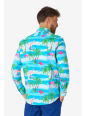 OPPOSUITS KOSZULA KOLOROWA FLAMINGUY TATA SYN  OSSM-0027-EU