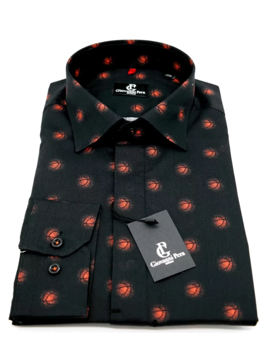 GIOVANNI PERA KOSZULA TATA SYN  PIŁKI DO KOSZA KOSZYKÓWKA  GP1