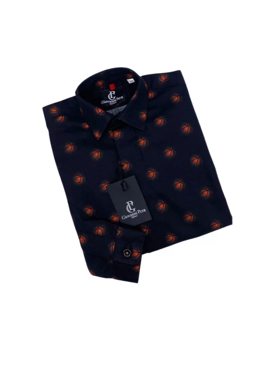 GIOVANNI PERA KOSZULA TATA SYN  PIŁKI DO KOSZA KOSZYKÓWKA GPPIŁKI