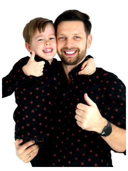 GIOVANNI PERA KOSZULA TATA SYN  PIŁKI DO KOSZA KOSZYKÓWKA GPPIŁKI