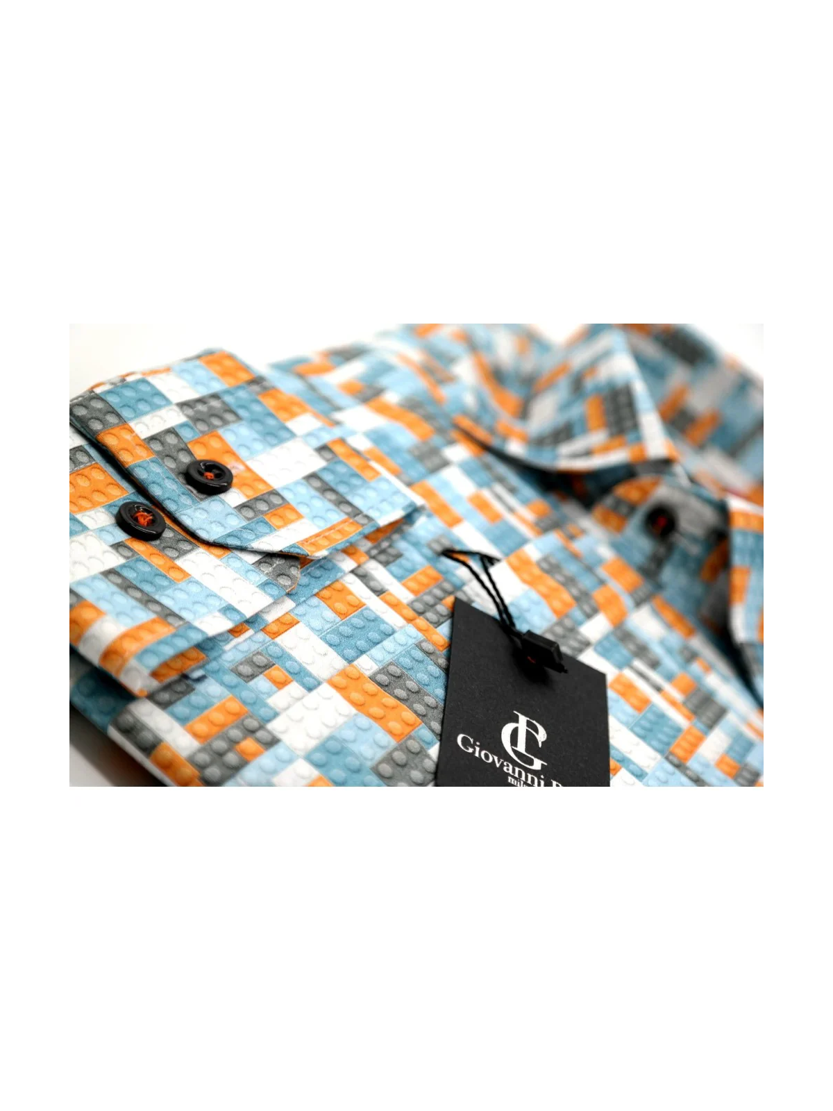 GIOVANNI PERA KOSZULA TATA SYN  KOLOROWA KLOCKI LEGO GP2