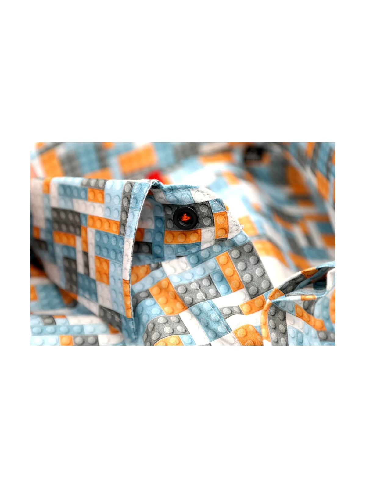 GIOVANNI PERA KOSZULA TATA SYN  KOLOROWA KLOCKI LEGO GP2