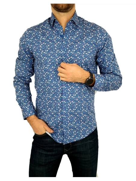 GIOVANNI PERA KOSZULA TATA SYN  ŚWIĘTA MIKOŁAJ PREZENTY  GP3