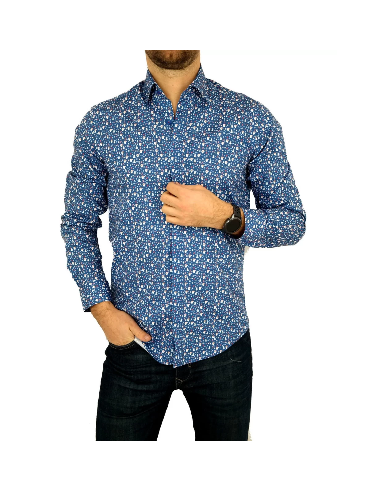 GIOVANNI PERA KOSZULA TATA SYN  ŚWIĘTA MIKOŁAJ PREZENTY  GP3