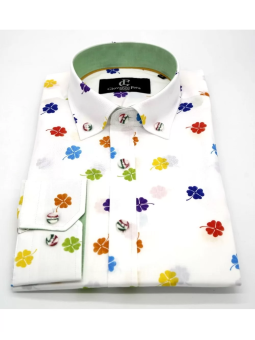 GIOVANNI PERA KOSZULA KOLOROWA  TATA SYN KONICZYKA GP5