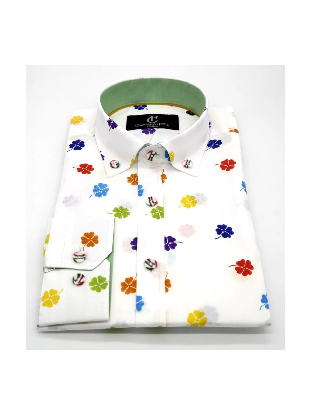 GIOVANNI PERA KOSZULA KOLOROWA  TATA SYN KONICZYKA GP5