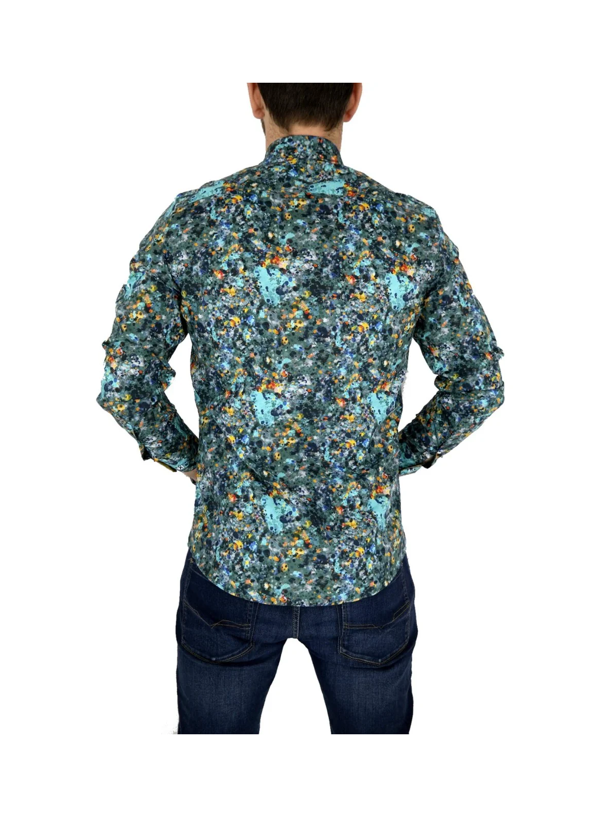 GIOVANNI PERA KOSZULA KOLOROWA  TATA SYN  CIAPKI GP7