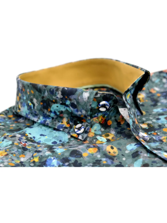 GIOVANNI PERA KOSZULA KOLOROWA  TATA SYN  CIAPKI GP7