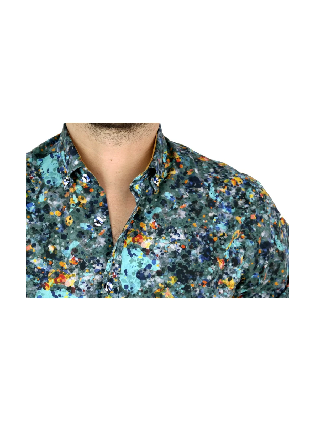 GIOVANNI PERA KOSZULA KOLOROWA  TATA SYN  CIAPKI GP7