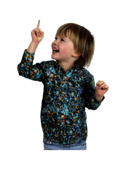 GIOVANNI PERA KOSZULA KOLOROWA  TATA SYN GPCIAPKI