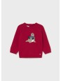MAYORAL BABY SWETER DLA CHŁOPCA CZERWONY 2345/21