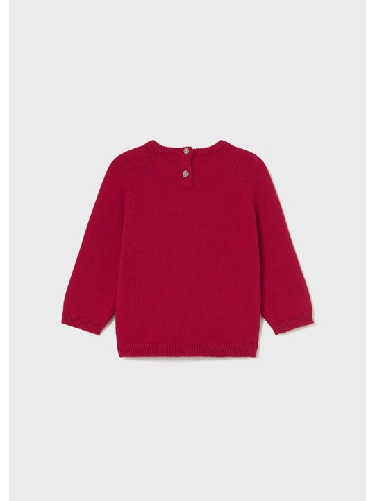 MAYORAL BABY SWETER DLA CHŁOPCA CZERWONY 2345/21
