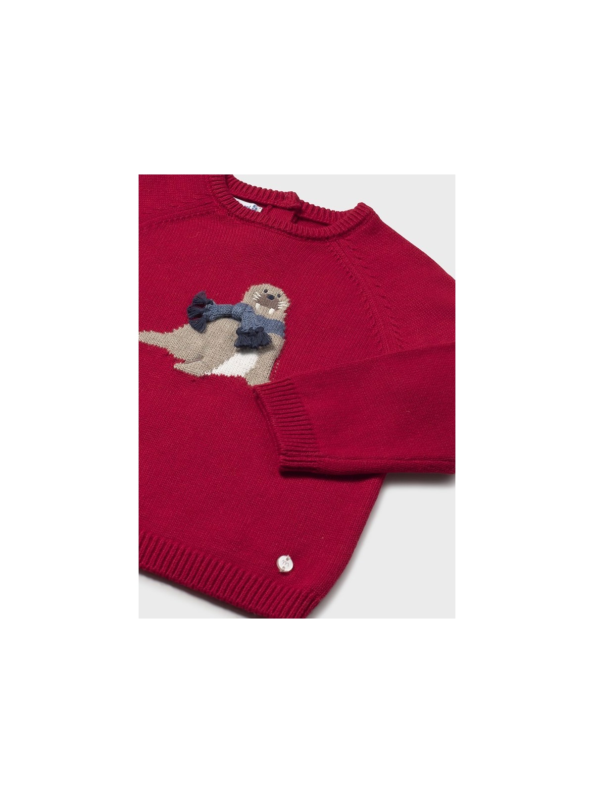 MAYORAL BABY SWETER DLA CHŁOPCA CZERWONY 2345/21
