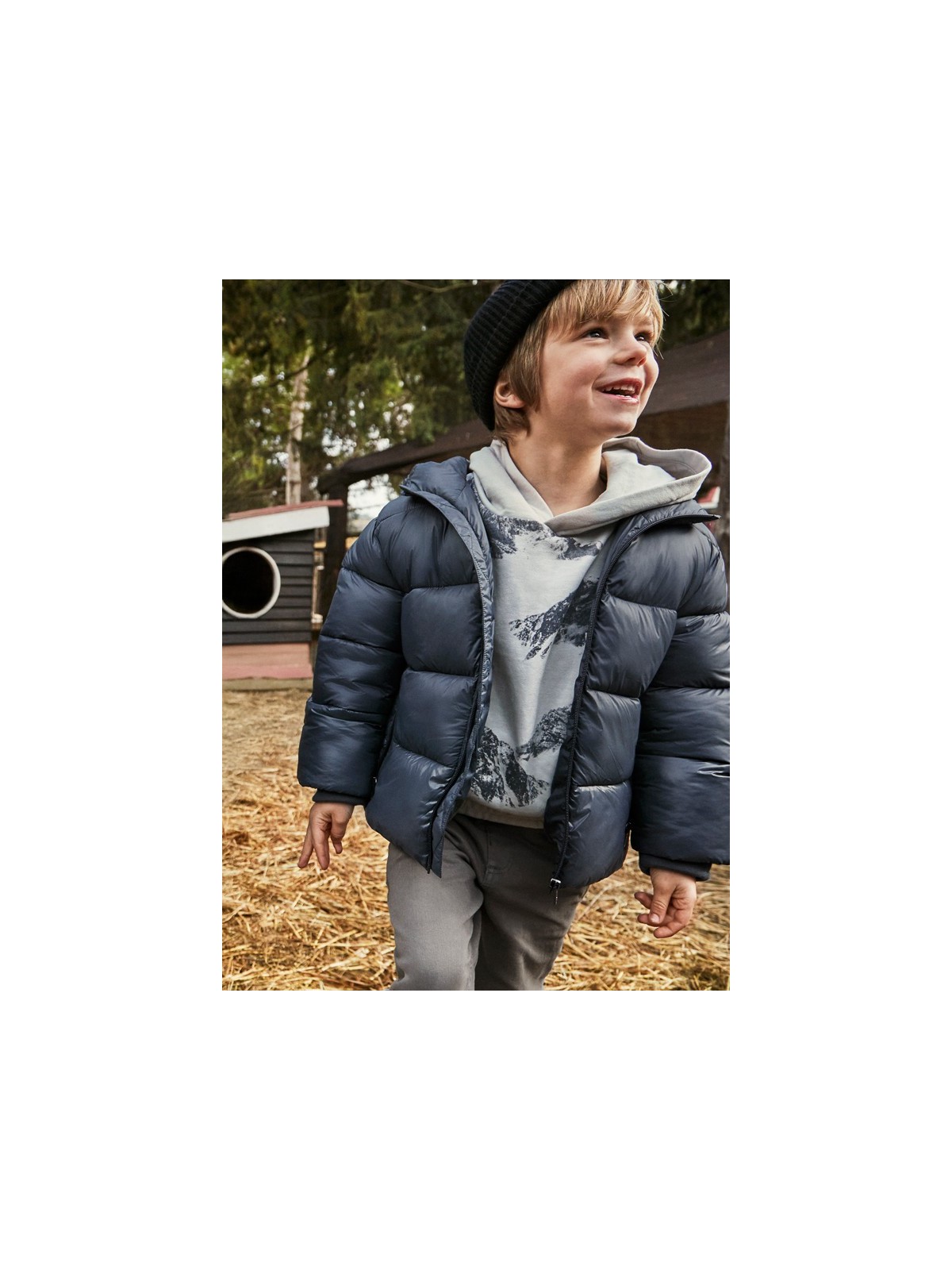 MAYORAL KURTKA ZIMOWA  GRANAT DLA CHŁOPCA  4416/83