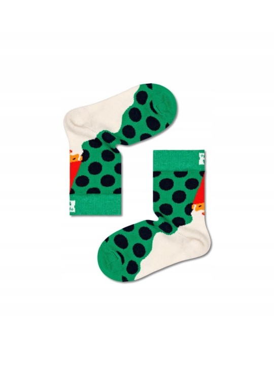 HAPPY SOCKS SKARPETKI W GWIAZDORKI ŚWIĄTECZNE  P000289