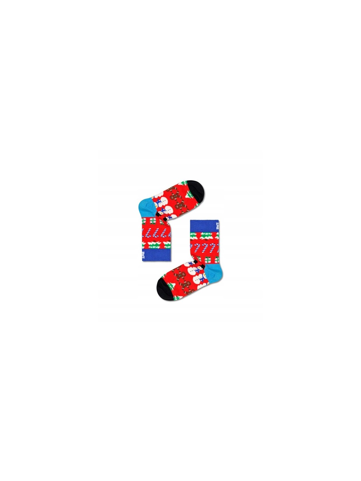 HAPPY SOCKS SKARPETKI  PREZENTY BAŁWANKI  CHOINKI LASKI CUKIROWE P000288