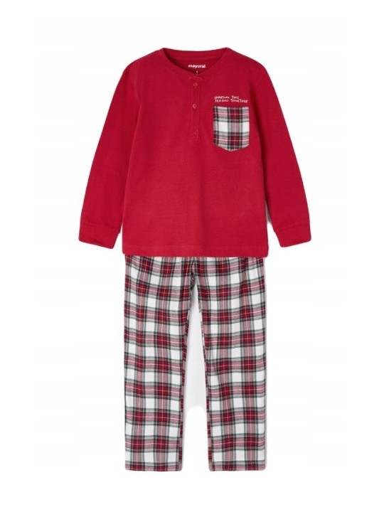 MAYORAL PIŻAMA PIŻAMKA  W KRATKĘ  4754/67