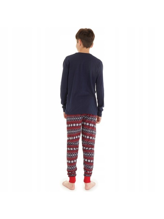 PIŻAMA ŚWIĄTECZNA Z  NIEDŹWIADKIEM  FD31677