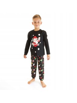 PIŻAMA ŚWIĄTECZNA KOLOROWA  MMMBL09227