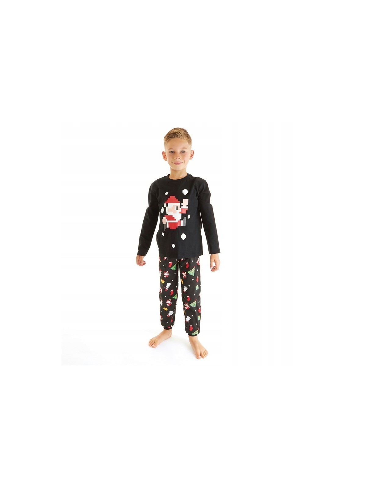 PIŻAMA ŚWIĄTECZNA KOLOROWA  MMMBL09227