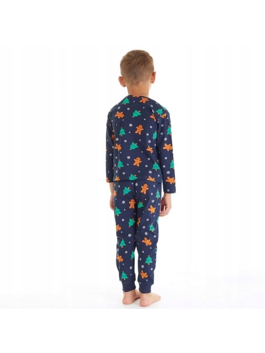 PIŻAMA ŚWIĄTECZNA PIERNICZKI CHOINKI MMBL09228