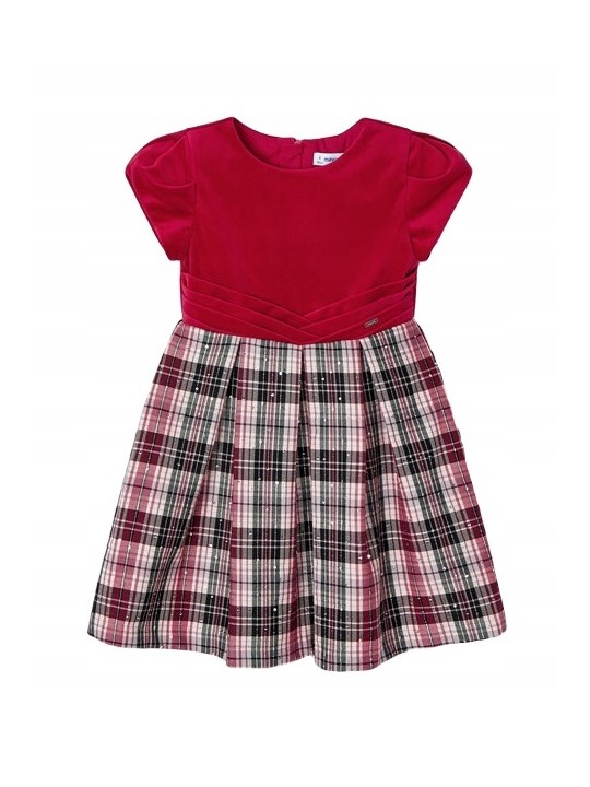 MAYORAL  SUKIENKA WIZYTOWA KRATKA KRYSZTAŁKI AKSAMIT  4956/10