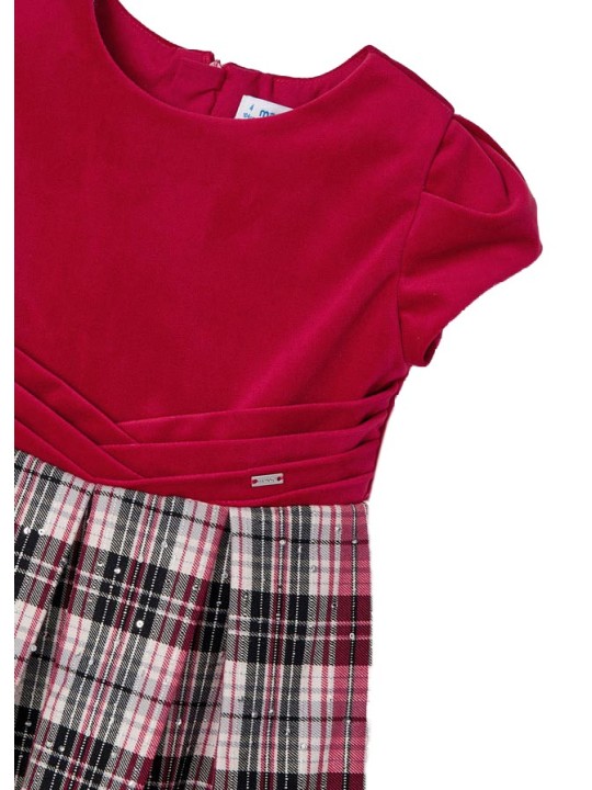 MAYORAL  SUKIENKA WIZYTOWA KRATKA KRYSZTAŁKI AKSAMIT  4956/10