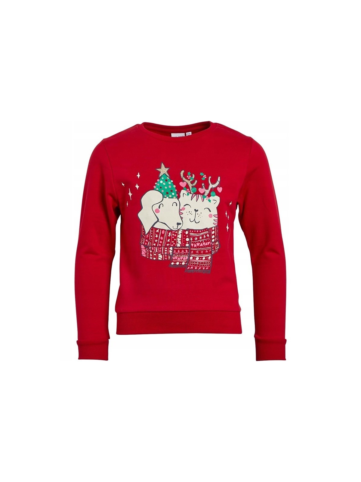 BLUZA CZERWONA ŚWIĄTECZNA 13210179