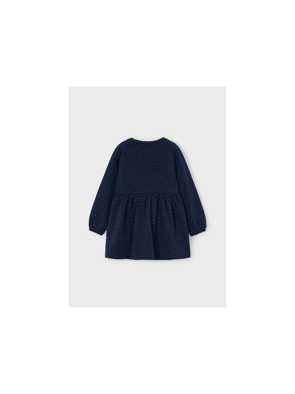 MAYORAL SUKIENKA GRANATOWA W ZŁOTE KROPKI  4926/54