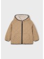 MAYORAL KURTKA ZIMOWA  DWUSTRONNA  Z KAPTUREM DLA CHŁOPCA BEŻ 4421/10