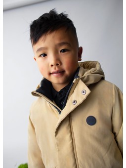 MAYORAL KURTKA ZIMOWA  DLA CHŁOPCA  PARKA BEŻ 4419/89