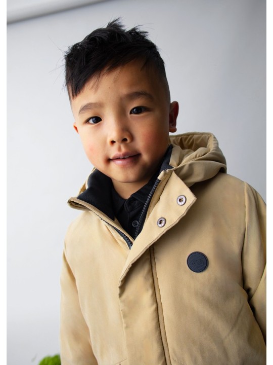 MAYORAL KURTKA ZIMOWA  DLA CHŁOPCA  PARKA BEŻ 4419/89