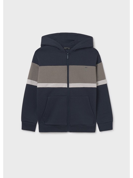 MAYORAL BLUZA ROZPINANA Z KAPTUREM DLA CHŁOPCA 7418/76