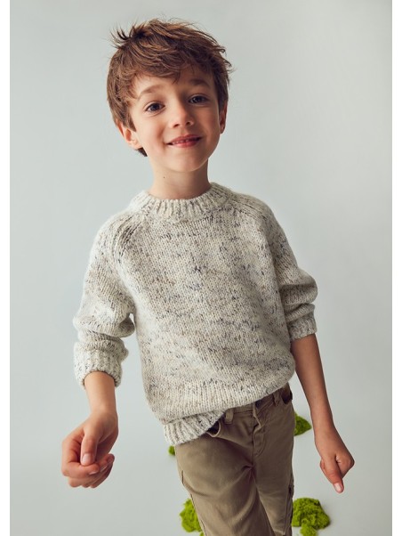 MAYORAL SWETER DLA CHŁOPCA  BEŹ MELANŻ 4378/4