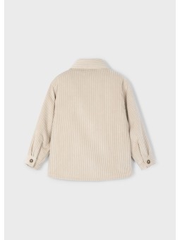 MAYORAL KOSZULA KATANA DLA CHŁOPCA  SZTRUKOSOWA BEŻOWA 4124/63