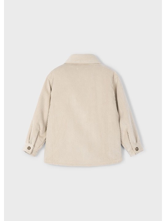 MAYORAL KOSZULA KATANA DLA CHŁOPCA  SZTRUKOSOWA BEŻOWA 4124/63