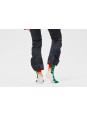HAPPY SOCKS SKARPETKI GWIAZDORKI ZIELONE W KROPKI P000258