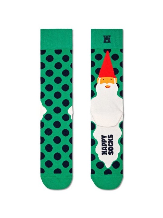 HAPPY SOCKS SKARPETKI GWIAZDORKI ZIELONE W KROPKI P000258