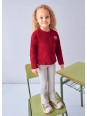 MAYORAL KOSZULKA BLUZKA  NA DŁUGI RĘKAW DLA DZIEWCZYNKI CZERWONA 4005/55