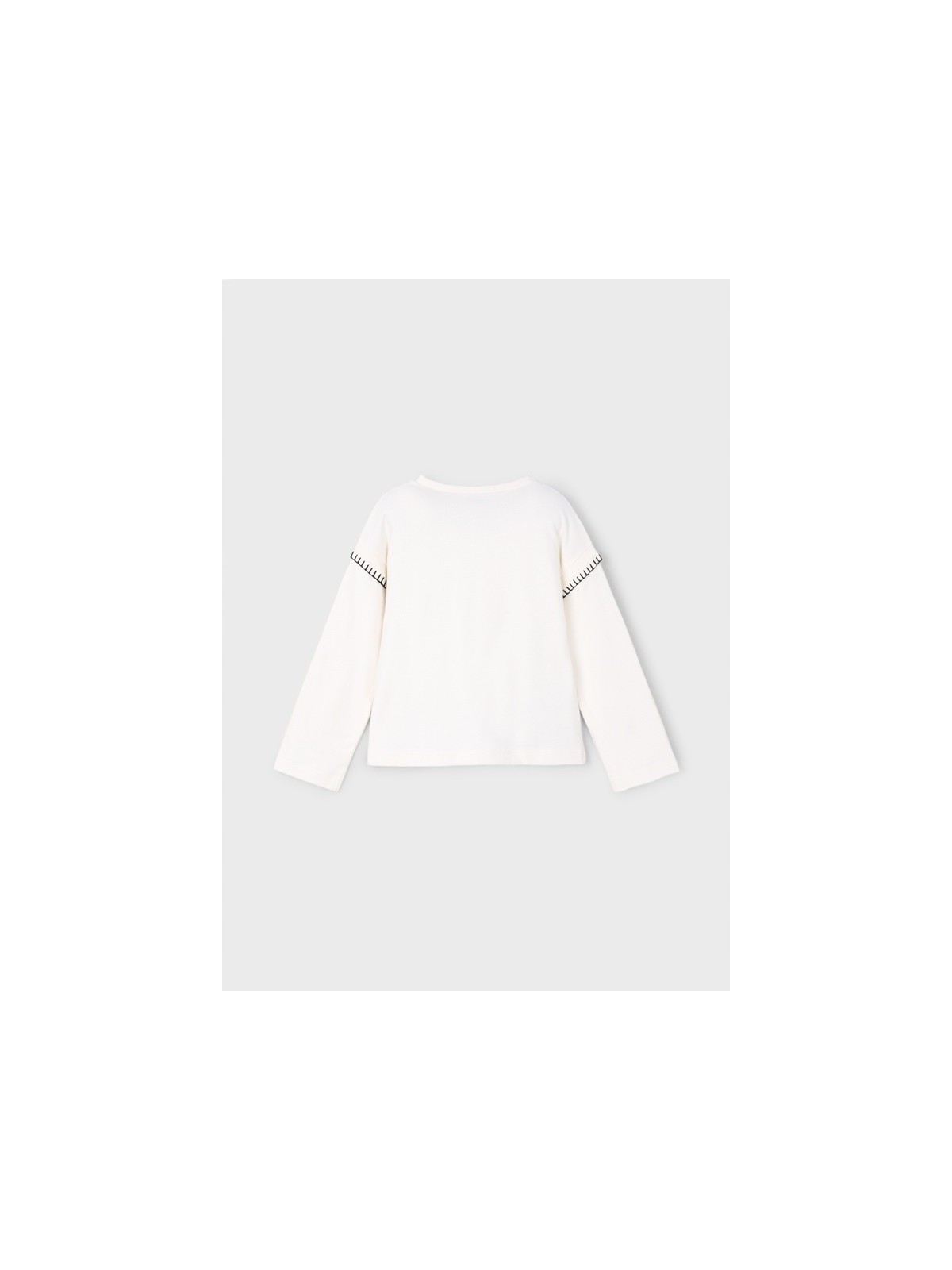 MAYORAL BLUZKA KOSZULKA NA DŁUGI RĘKAW DLA DZIEWCZYNKI BIAŁA  MIŚ 4012/11