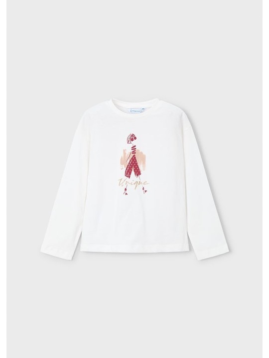 MAYORAL BLUZKA KOSZULKA NA DŁUGI RĘKAW DLA DZIEWCZYNKI  4010/73