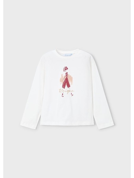 MAYORAL BLUZKA KOSZULKA NA DŁUGI RĘKAW DLA DZIEWCZYNKI  4010/73