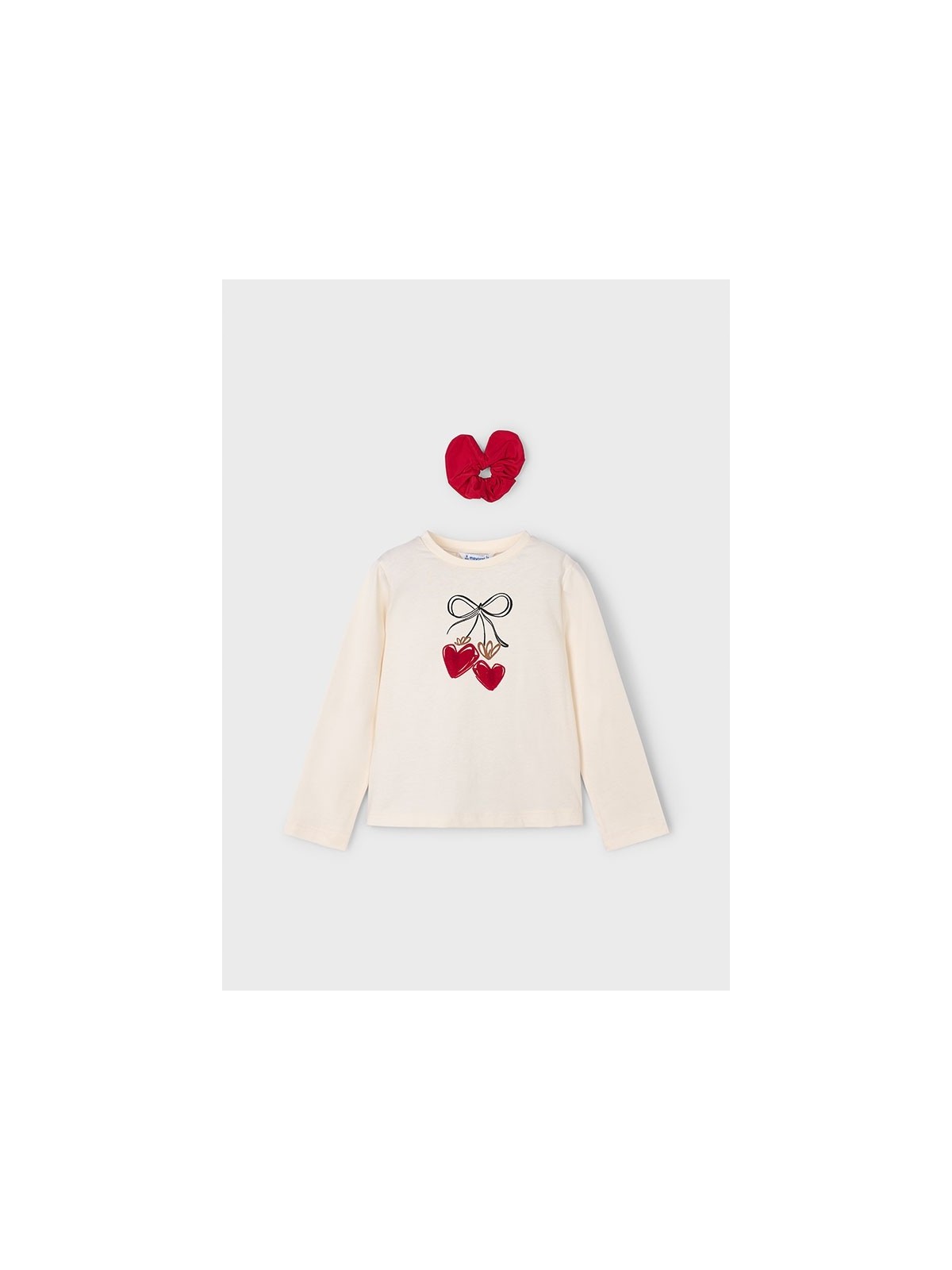 MAYORAL BLUZKA Z GUMKĄ DO WŁOSÓW KREM 4008/60