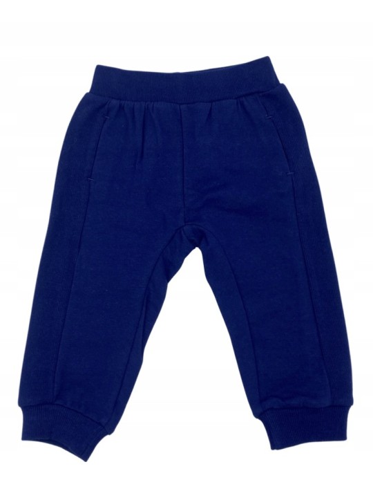 MAYORAL NEWBORN KOMPLET DRES DLA CHŁOPCA BLUZA Z PIESKIEM SPODNIE GRANATOWE 1681/87